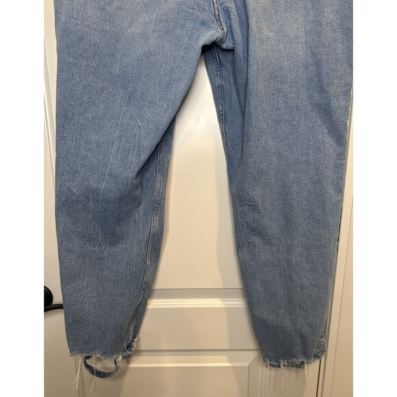 Abercrombie & Fitch Women’s Ankle Straight Ultra High Rise Jeans Size 34 / 18L - Picture 6 of 11